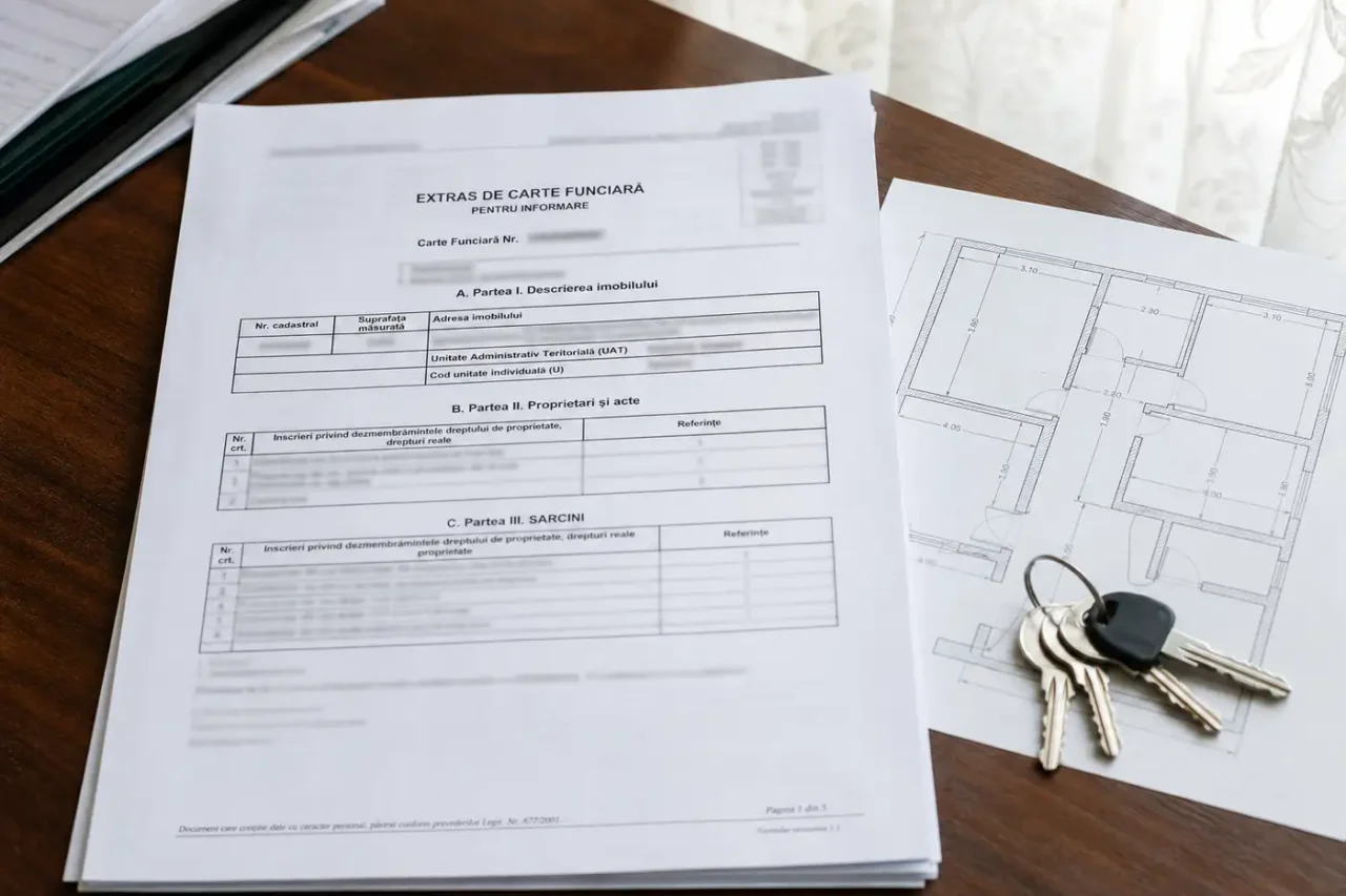 Extras de carte funciară la zi, nu un titlu nou de proprietate