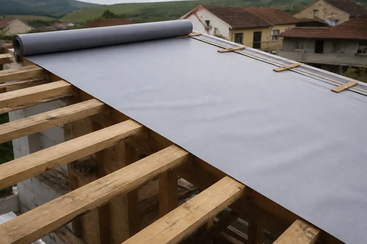 Folie anticondens sub învelitoare: membrană de difuzie, nu barieră de vapori