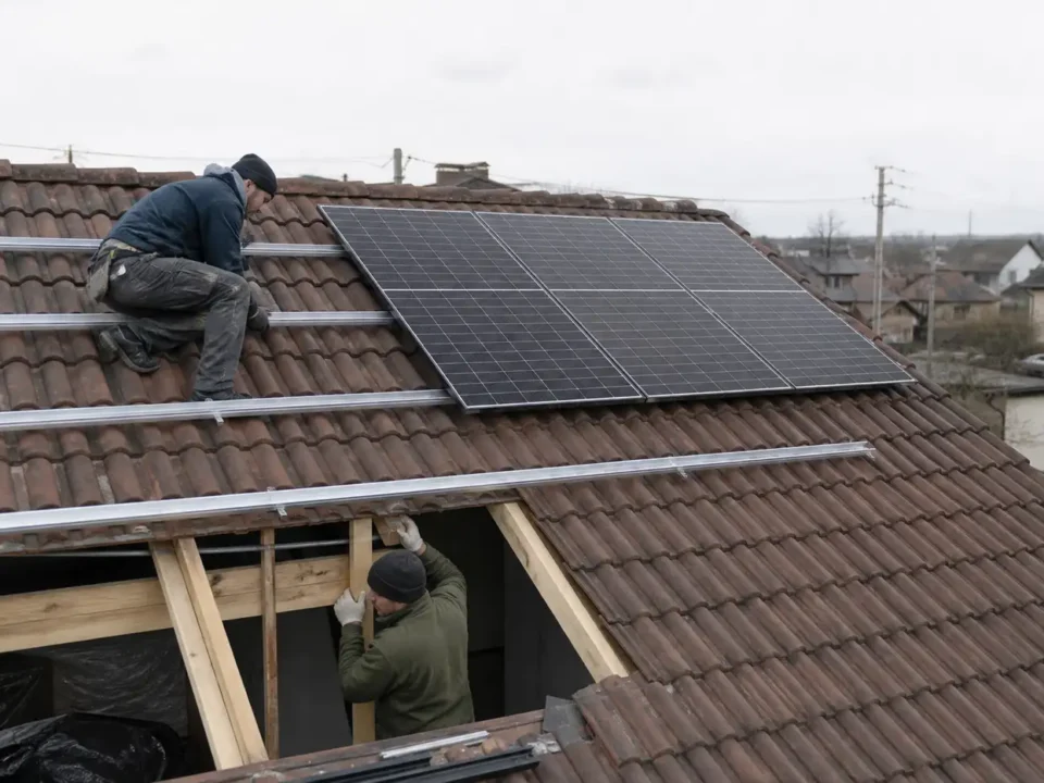 Panouri fotovoltaice pe acoperiș: sarcină, învelitoare, acte